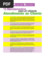 15 Mandamentos