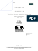 AIR-LAP1510AG-A-K9: EMC Test Report No: EDCS - 467665 FCC ID: LDK102058