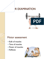 Motor Exam