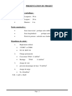 Note de Calcul Hangar en Charpente Métallique