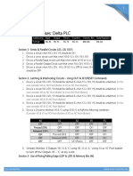 PLC Basic Exercises For Delta