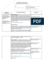 Matriz de Planeamiento. Sarapiquí