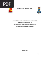 A Constituição Dos Saberes Escolares em Saúde: Uma Análise A Partir Da Prática Pedagógica de Professores de Educação Física Da Rede Estadual de Pernambuco.