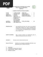 Plan de Estudios Acero PDF