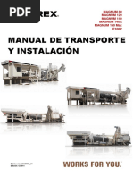 Manual Transport TEREX 140 PDF