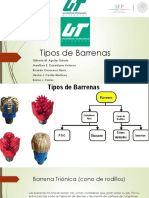 Tipos de Barrenas