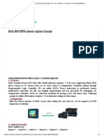 Delta Hmi Dopa Indirect Register Example - PLC, PLC Ladder, PLC Ebook, PLC Programming