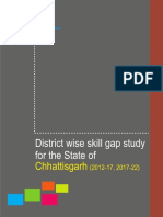 Chattisgarh District Skill Gap Study Final Report 18thjune 1 195