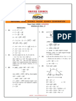 Unified Council Unified Council: National Level Science Talent Search Examination