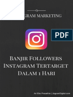 Banjir Followers Instagram Tertarget Dalam 1 Hari PDF