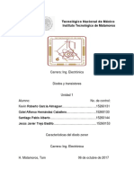 Practica 2 Caracteristica Del Diodo Zener