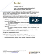 Cambridge English Assessing Writing Performance at Level b1 PDF