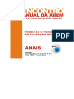 Pesquisa e Formação em Educação Musical PDF