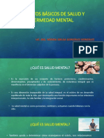 Conceptos Básicos de Salud y Enfermedad Mental