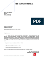 Modelo Carta Comercial Pedido U4