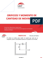 Orificios y Momento de Cantidad de Movimiento Nuevo