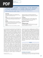 Psychosis in Autism: Comparison of The Features of Both Conditions in A Dually Affected Cohort