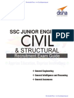 SSC Junior Engineer Civil & Structural Engineering Recruitment