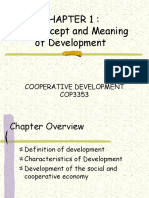 Chapter 1 - Concept and Meaning of Development