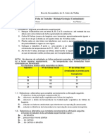 Ficha de Trabalho - Revisoes Biologia