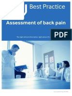 Assessment of Back Pain-BMJ