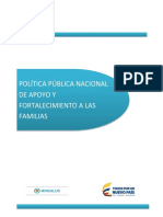 Politica Pública - Apoyo Fortalecimiento A Las Familias