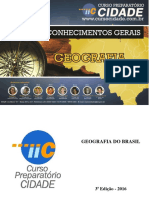 Apostila de Geografia Do Brasil ICC Cidade - Atualizada 18 07 2016