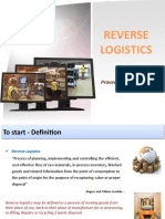 Reverse Logistics: Praveen Singh Bhandari