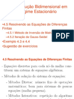 4.5 - Condução Bidimensional em Regime Estacionário