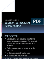 Sistema Estructural de Forma Activa