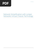 Network Simplification With Juniper Networks Virtual Chassis Technology