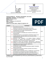 Programa Analitico-Trabaj. Practicos y Bibliog. Mecanica y Mecanismos - 2017