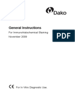 General Instructions Immunohistochemical Staining