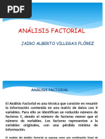 Análisis Factorial