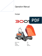 3001 Operators Manaul DUMPER