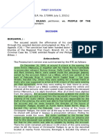 First Division: Nelson Lai Y Bilbao, Petitioner, vs. People of The PHILIPPINES, Respondent