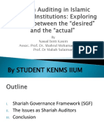 Discussant - Shariah Audit