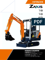 Hydraulic Excavator: Model Code: Engine Rated Power: Operating Weight: Backhoe Bucket