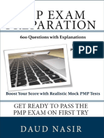 PMP Exam Preparation. 600 Questions With Explanations, 2nd Ed. - (Daud Nasir)