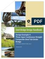 Design Example 4: Three-Span Continuous Straight Composite Steel Tub Girder Bridge