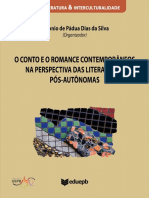 O Conto e o Romance Contemporâneos Na Perspectiva Das Literaturas Pós-Autônomas