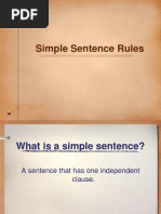 Simple Sentence Overhead