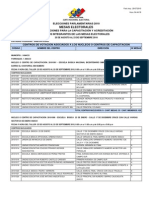 Anzoátegui, Talleres de Formación Miembros y Secretarios de Mesa