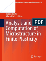 Analysis and Computation of Microstructure in Finite Plasticity