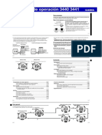 Manual CASIO 3441-3440