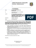 Informe Asistente Administrativo