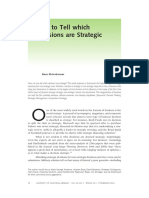 How To Tell Which Decisions Are Strategic PDF