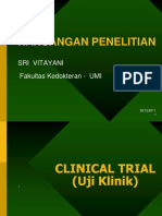 Rancangan Penelitian: Sri Vitayani Fakultas Kedokteran - UMI