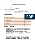 1st MST Feedback Science