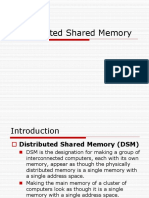 Distributed Shared Memory